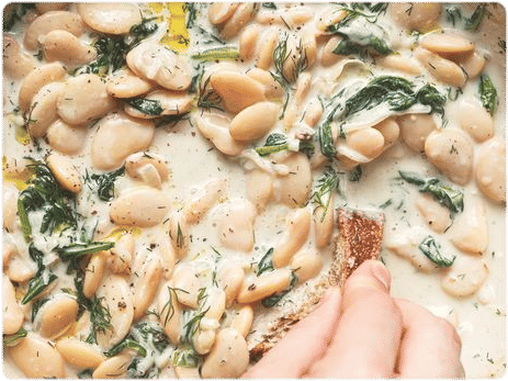 Creamy Miso + Coconut Butter Beans