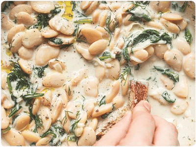 Creamy Miso + Coconut Butter Beans
