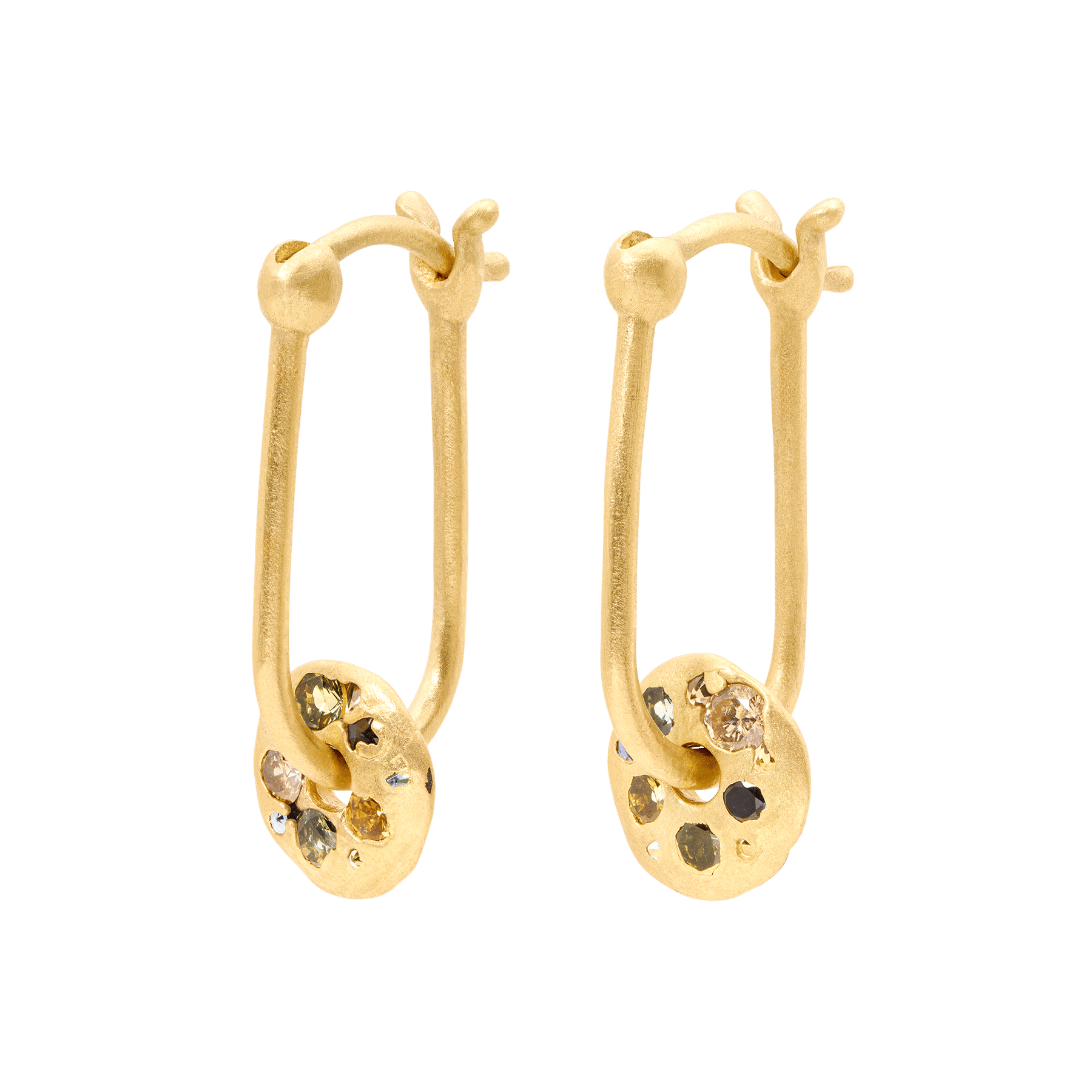 Cypress Ula Mini Spinner Hoop Earrings