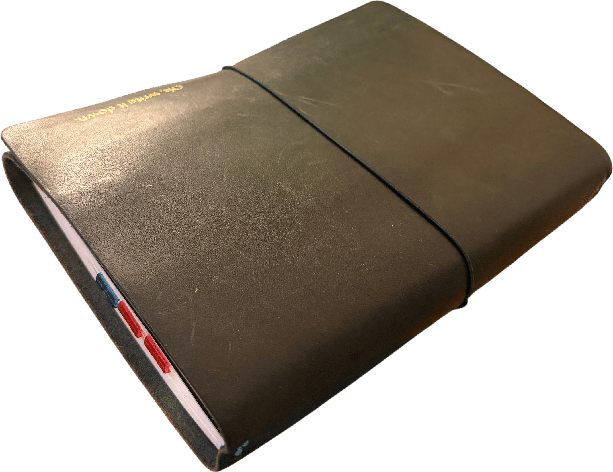 Trifold Leather Journal Cover