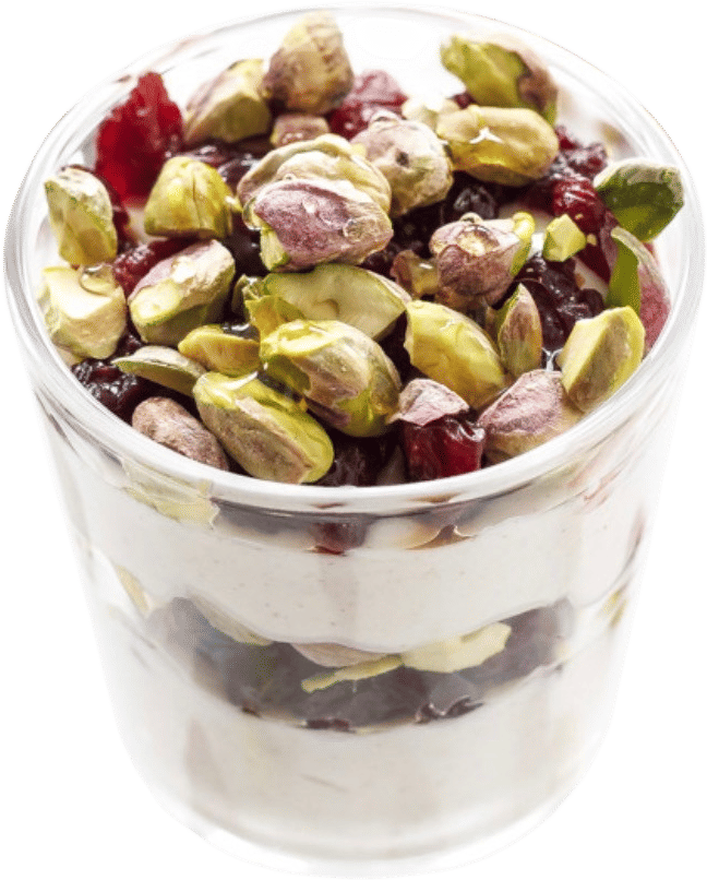 Yogurt & pistachios