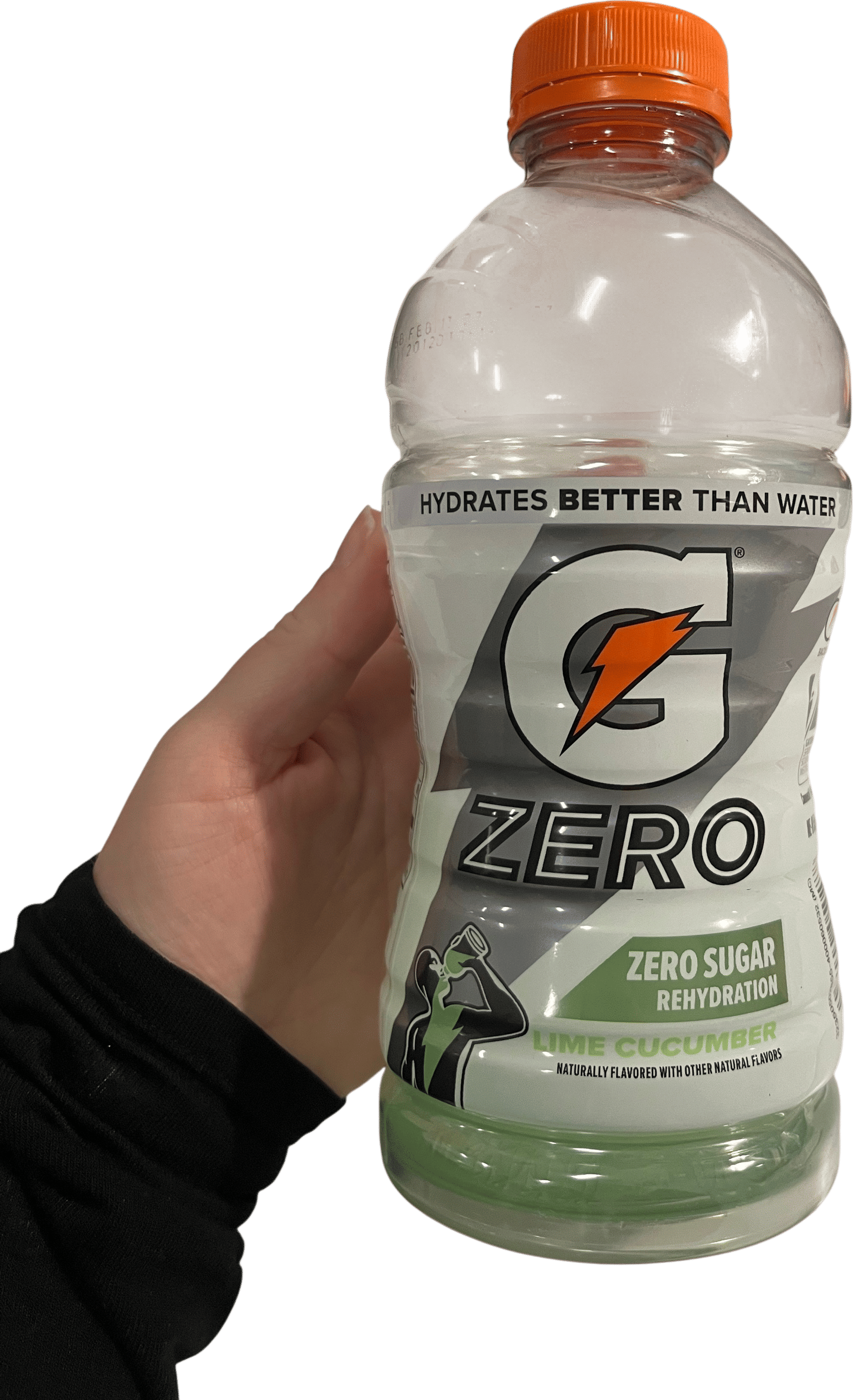 Lime cucumber gatorade