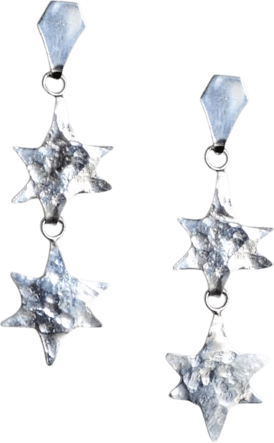 Silver Stargazer Earrings