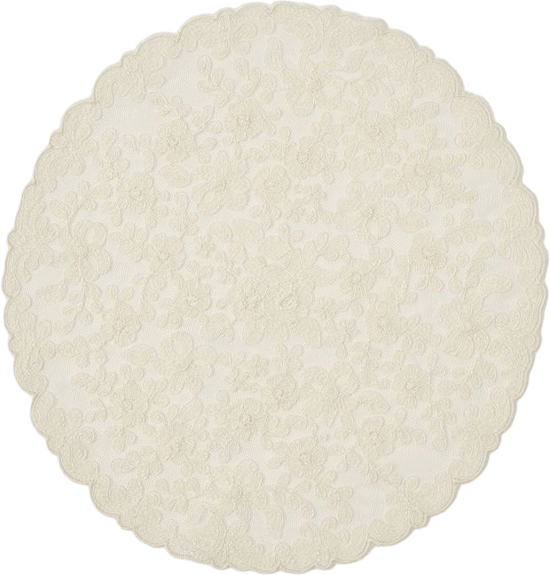 Rose Silk Lace Placemat