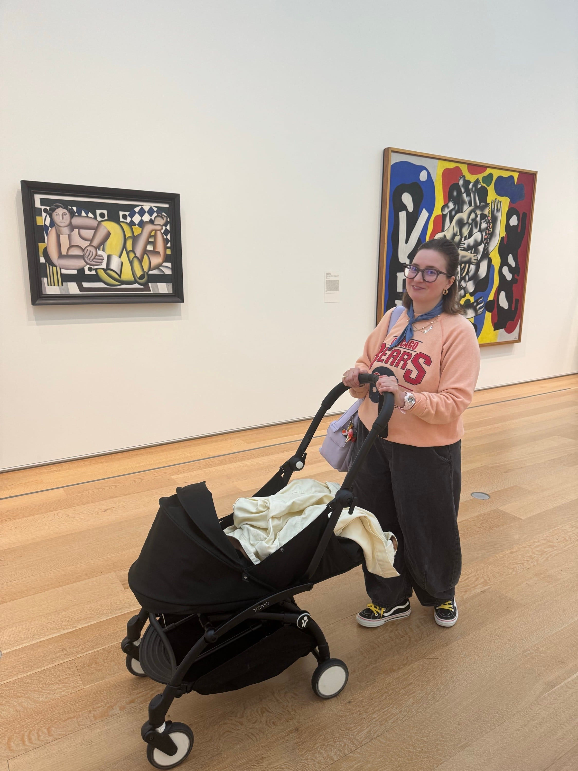 take your baby to the museum