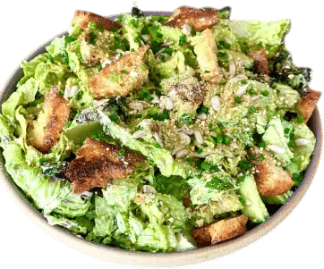 miso green goddess salad