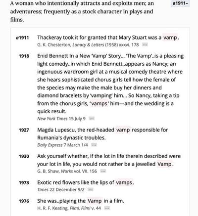 Oxford English Dictionary
