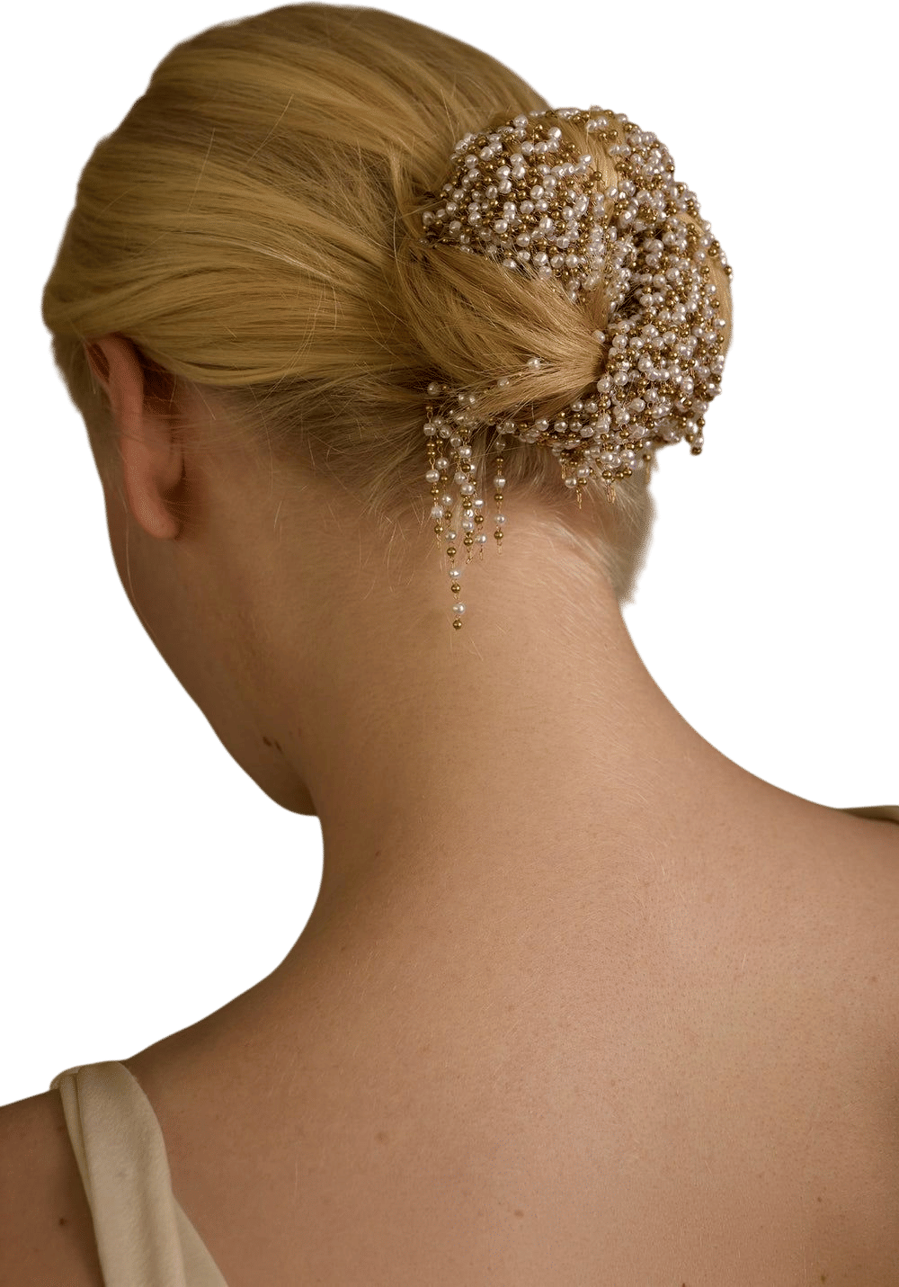 Lelet NY Gia Pearl and Chain Comb