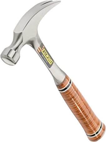 Estwing E12S 12 oz Straight Claw Hammer with Leather Grip