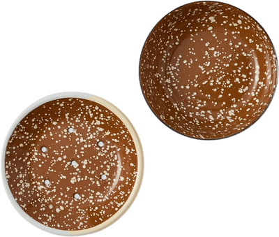 Speckle Enamel Soap Dish