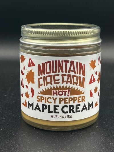 Hot Pepper Maple Cream