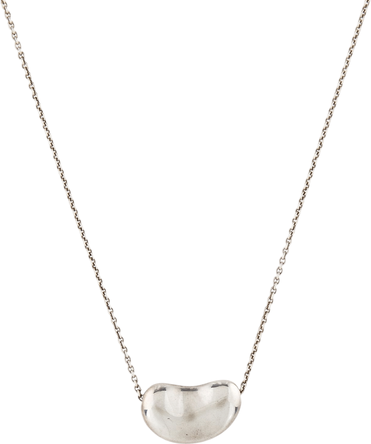Tiffany & Co. Bean Pendant Necklace