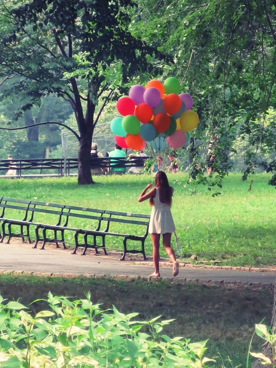 Balloons were how we texted