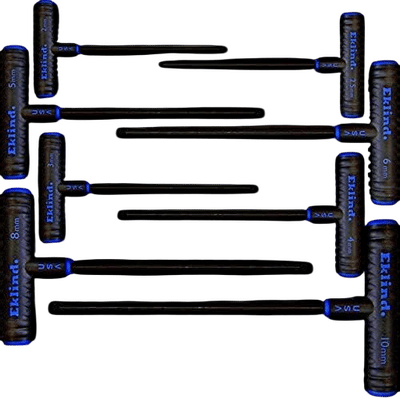 Eklind Tool 64808 Power-T Handle Ball-Hex Key Set
