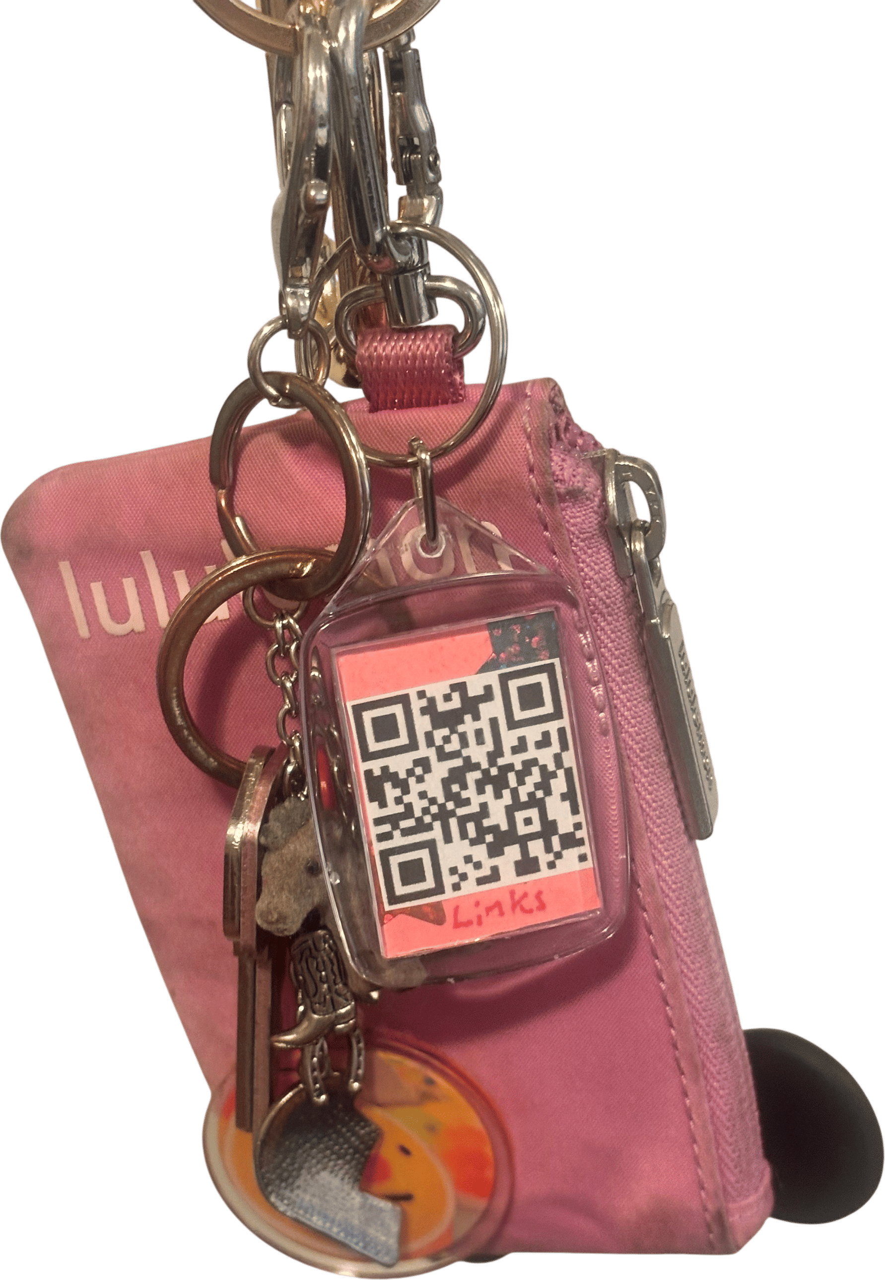 Making a QR code for your keys or wallet to network while clubbin