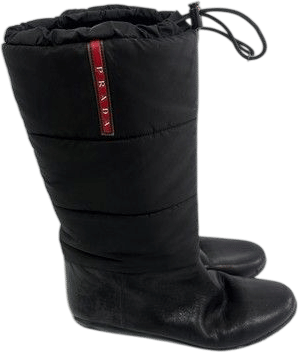 Vintage Prada 90s Rain Moon Boots Size 7 UK