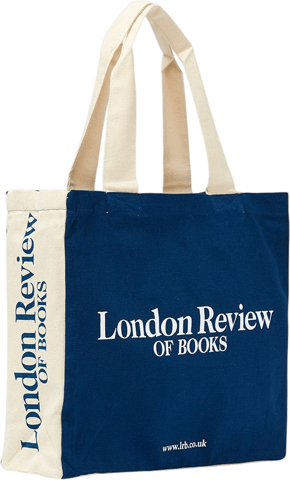LRB Blue Canvas Tote Bag