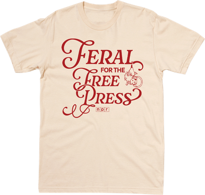 Feral for the Free Press Tee