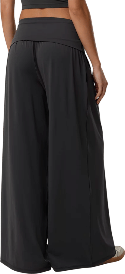 Aerie Real Me Foldover Super Wide Leg Pant