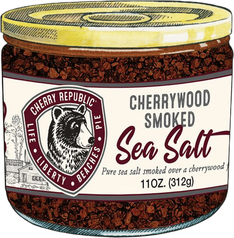Cherrywood smoked sea salt