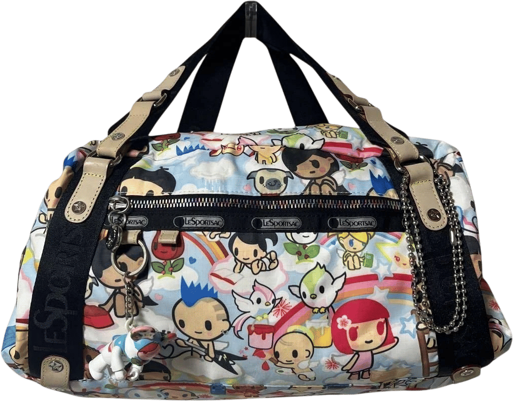 tokidoki LeSportsac Collaboration Boston Bag