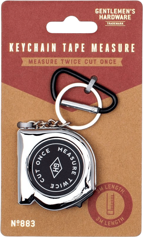 Gentlemen’s hardware mini tape mesure