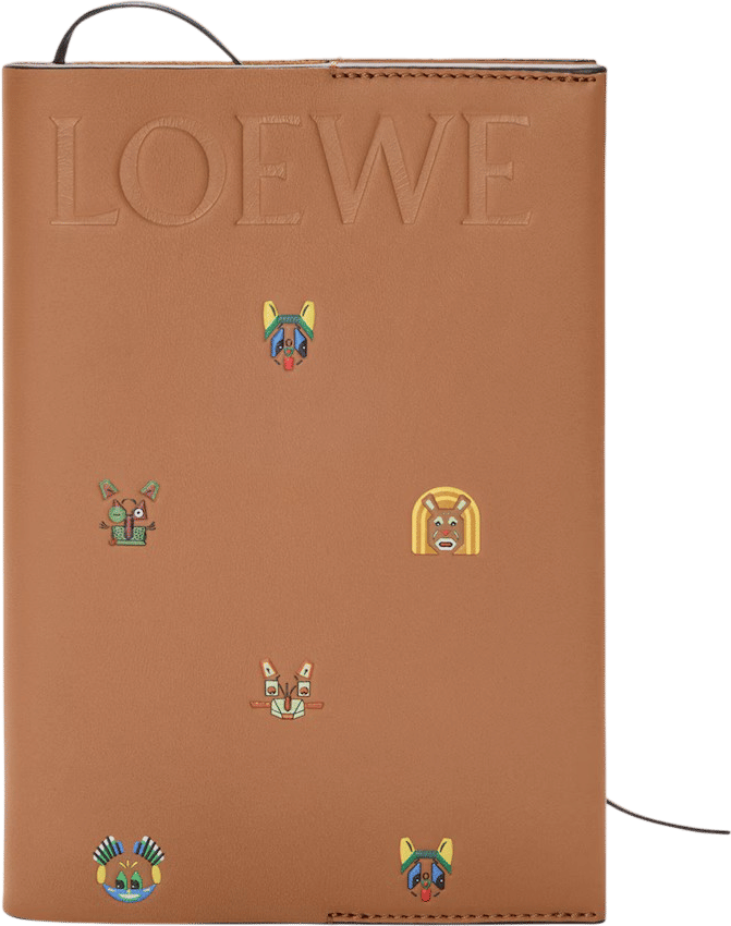 Loewe x Louis Wain Leather Notebook Holder