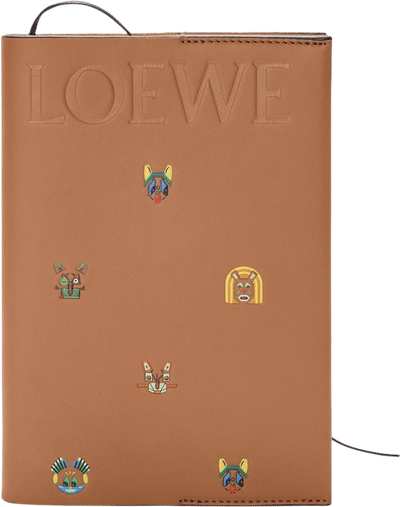 Louis Wain Leather Notebook Holder