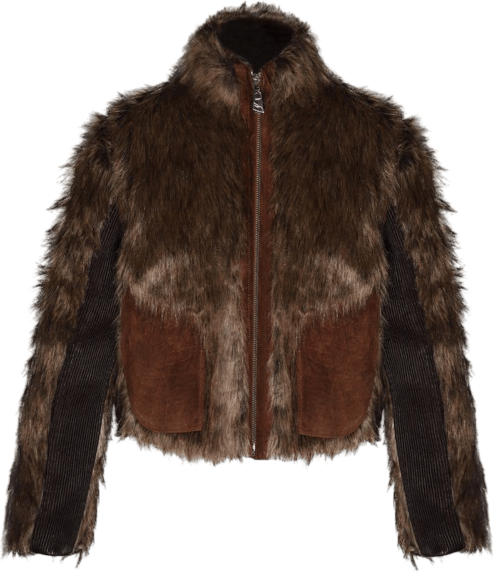 Mercy x Mankind - "RUH" Fur Jacket - Brown