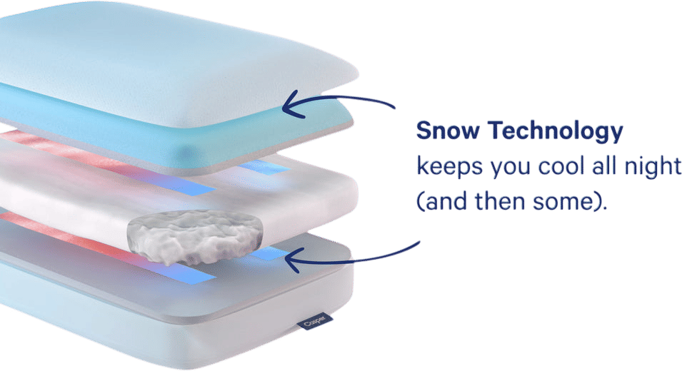 Casper Sleep Hybrid Snow Pillow