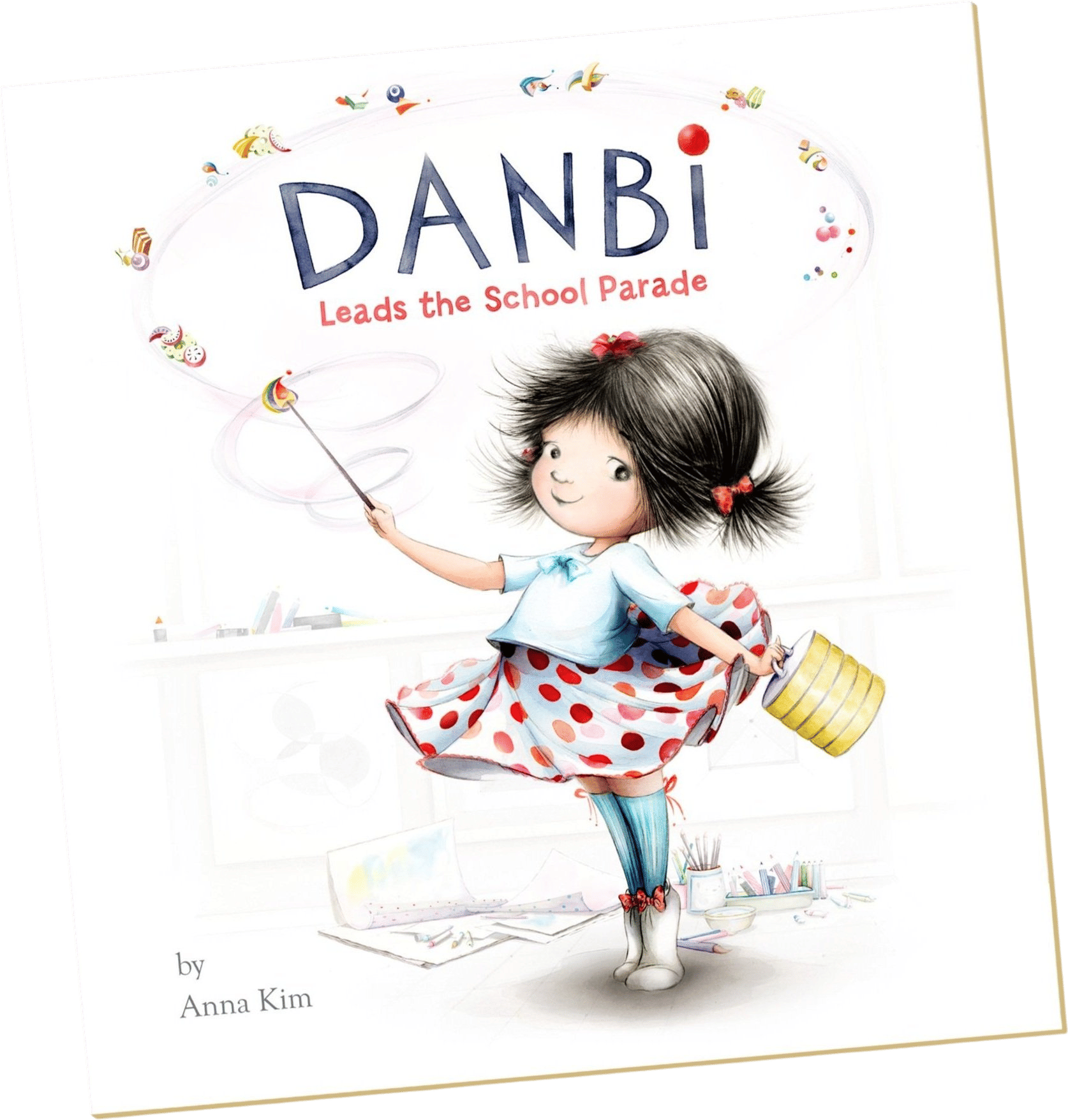 Danbi Leads the School Parade