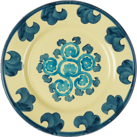 Emporio Sirenuse Flower Dessert Plate