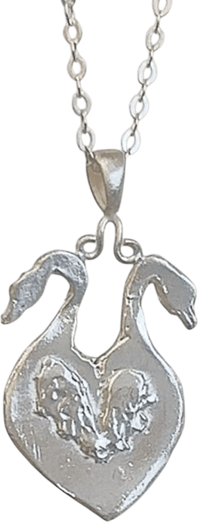Circus Swan Necklace