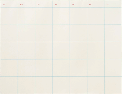 My Monthly Calendar