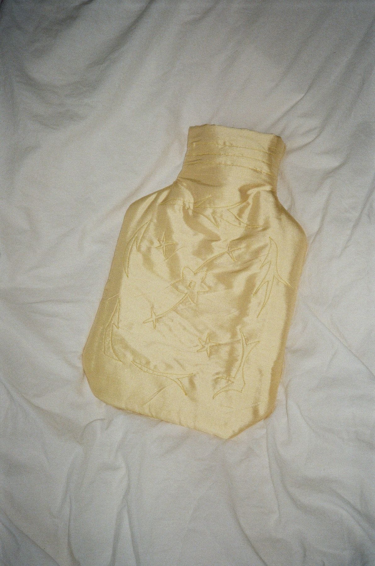 Quilted Silk Hot Water Bottle