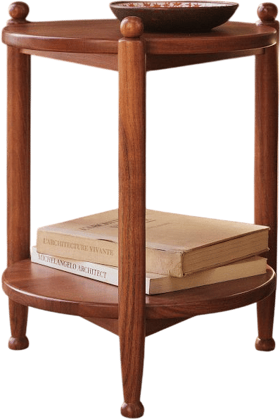Carlotta Round Tiered Side Table