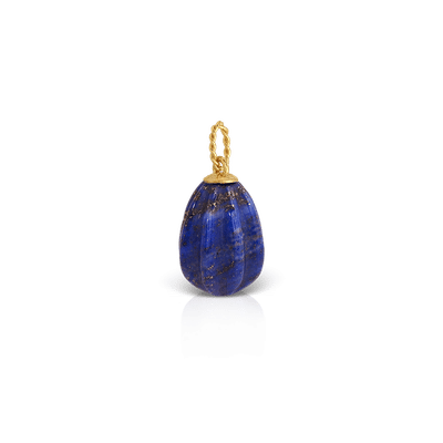 Egg Shaped Lapis Lazuli Pendant