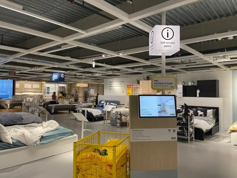 Wander around Ikea