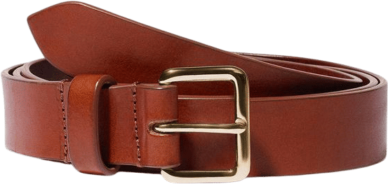 Yoyo Belt in Chestnut with Gold Buckle — Exclusive