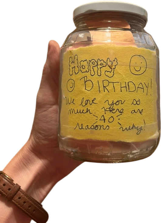 Birthday gift: Make your friend a list of things you love about them