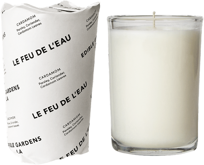 Le Feu de l'Eau Cardamom Candle
