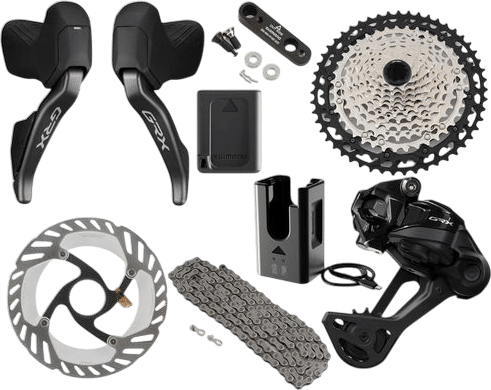 Shimano GRX Di2 wireless 12-speed groupset