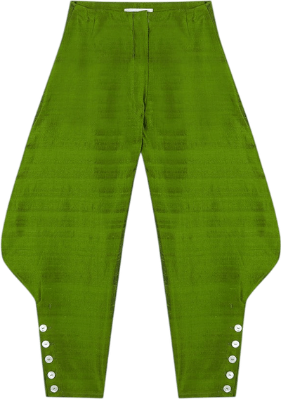 Cleo Pants Silk Green
