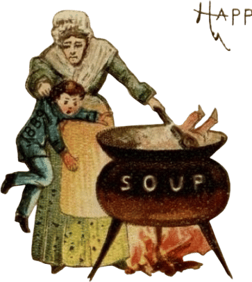 making soup for loved ones