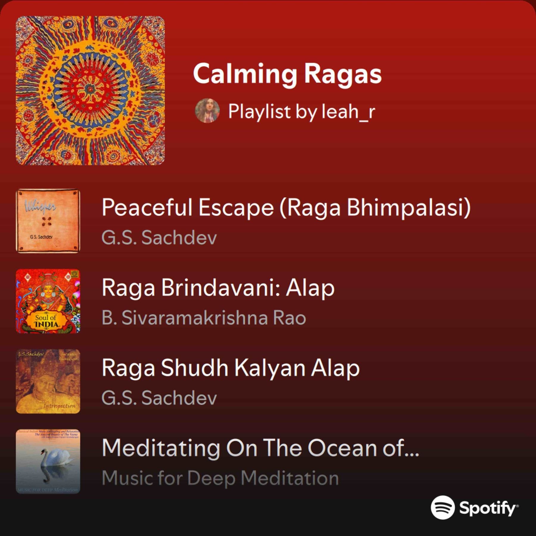 Calming Ragas
