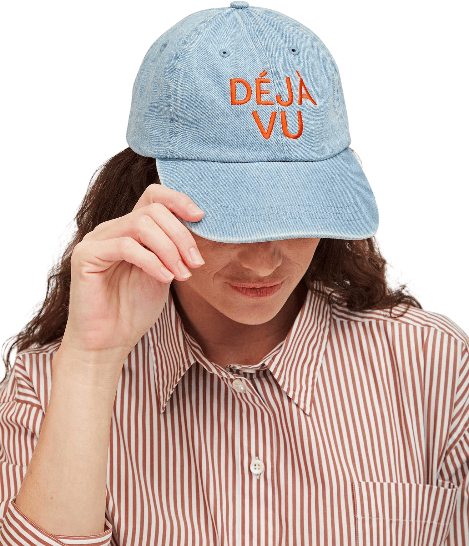 Clare V. Deja View Denim Hat