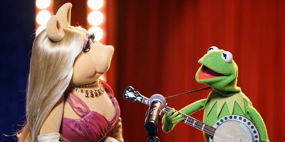 Kermit and Ms. Piggy
