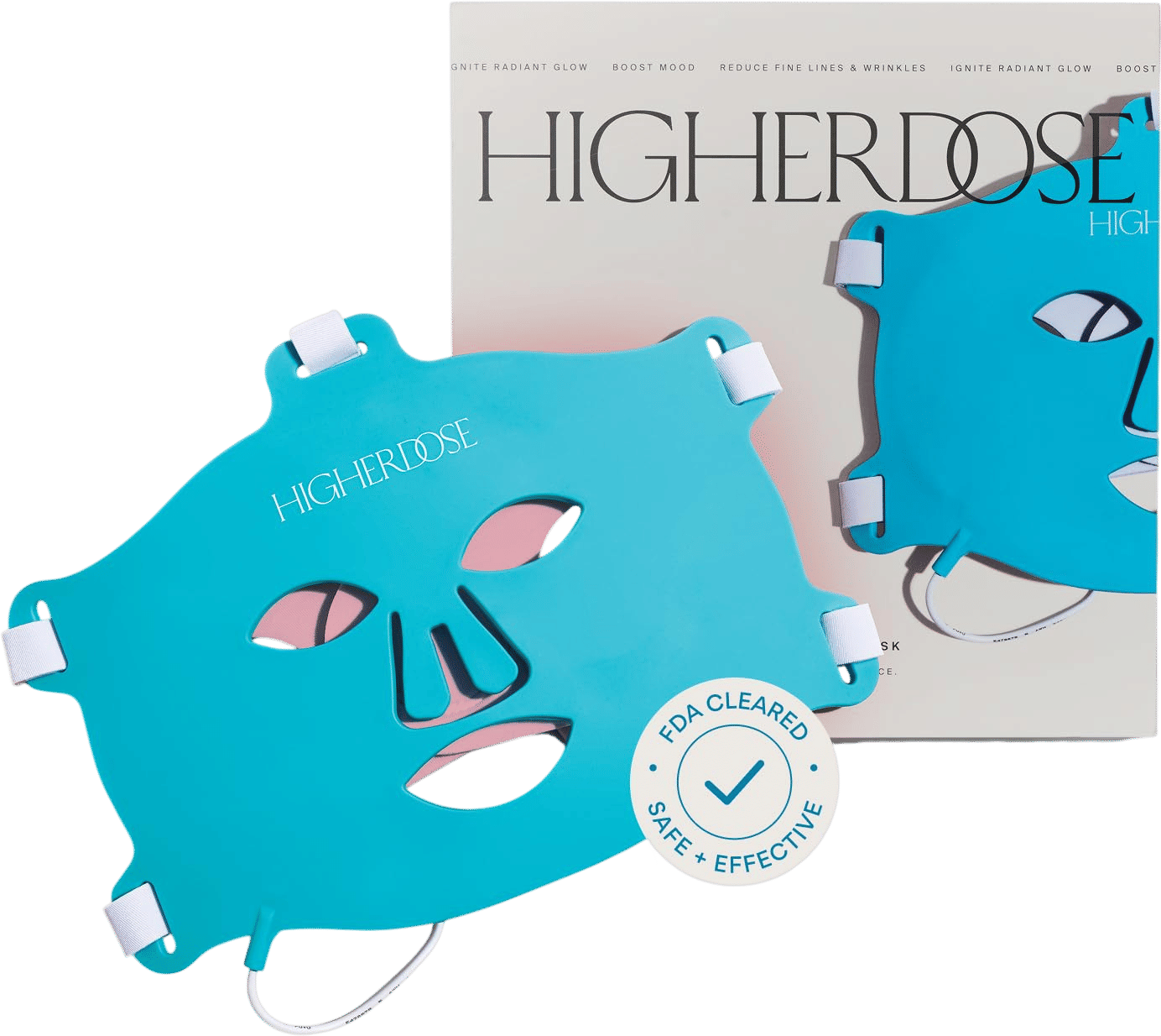 higher dose red light mask