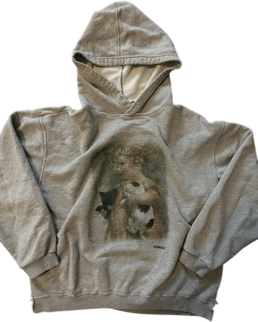 Vintage Fiorucci Hoodie 90s Hoodie Size Small Italian Art Gucci Inspired