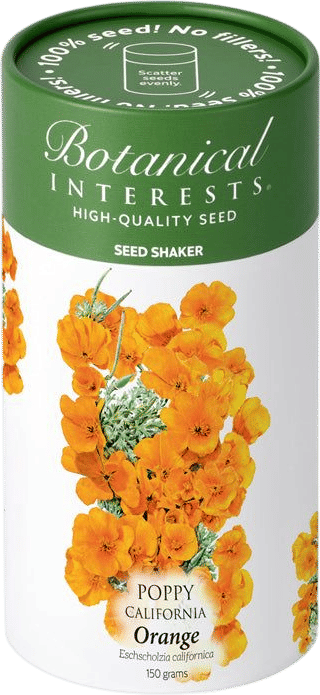 California Poppy Seed Shaker